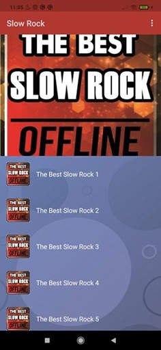 Top Slow Rock Offline 2020 screenshot 1