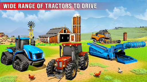 Real Tractor Driving Farming screenshot 6