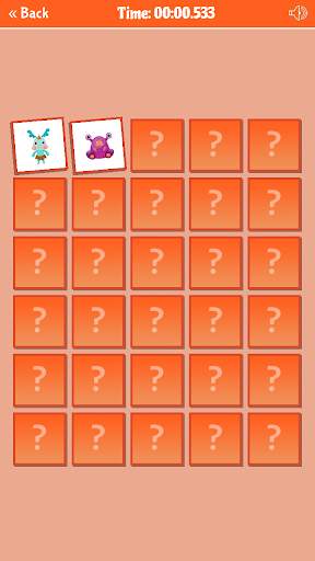 Funny Monsters Memory Game screenshot 4