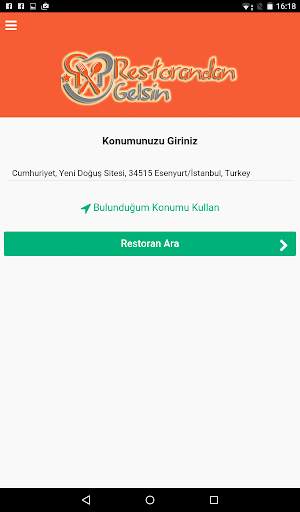 Restorandan İste Mobil Uyg. screenshot 11