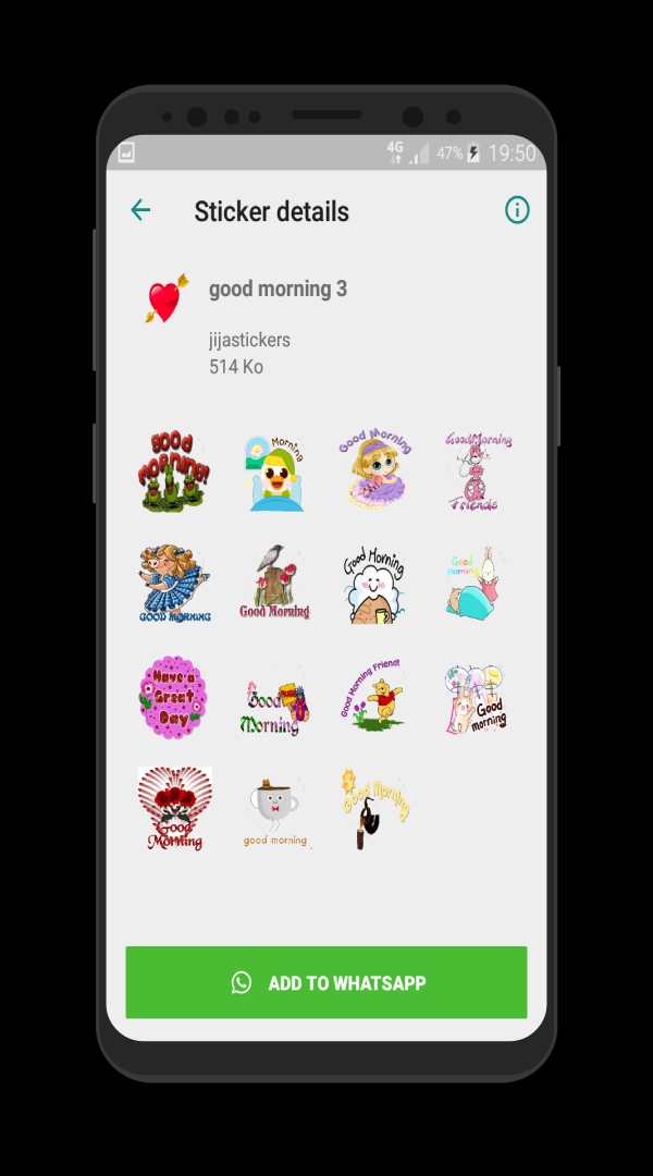 Good Morning Stickers for WhatsApp, WAStickerApps screenshot 2