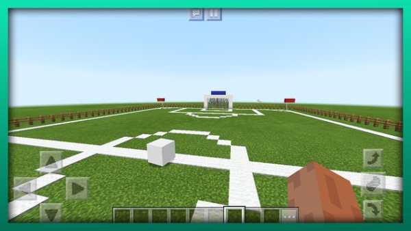 New Football Mini-Game. Map for MCPE screenshot 1