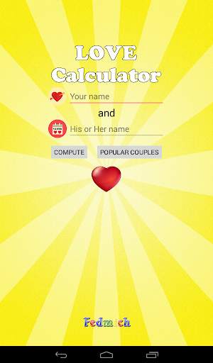 LOVE Calculator / Test screenshot 3