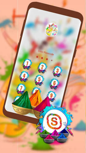 Holi Dance Launcher Theme screenshot 4