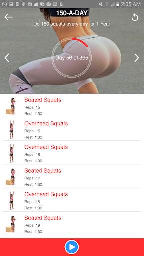 3D Squats Home Workout screenshot 5