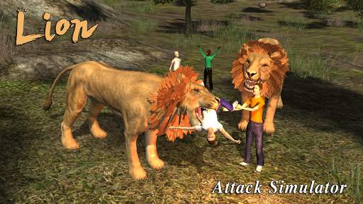Lion Attack 3D Simulator screenshot 2