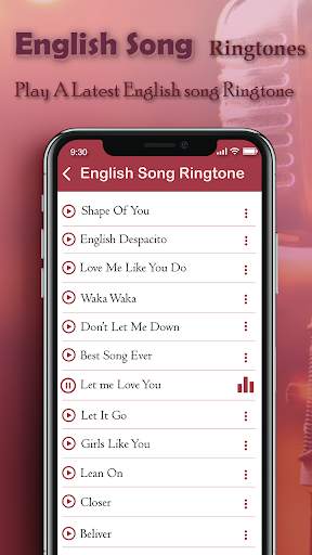 English Song Ringtone screenshot 4