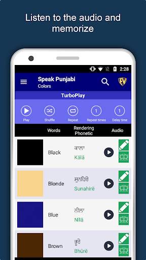 Speak Punjabi : Learn Punjabi Language Offline screenshot 2