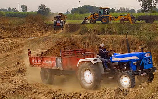 Tractor Trolley Farming Drive screenshot 1
