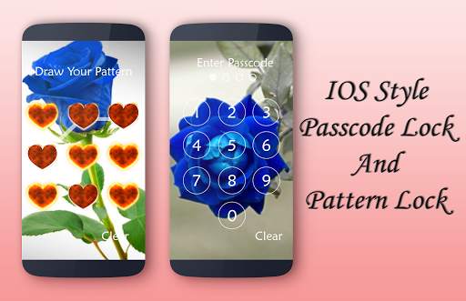 Blue Rose Lock Screen screenshot 4