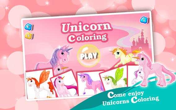 Little unicorns Coloring Book screenshot 1