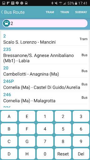 Rome Bus Realtime Tracker screenshot 2