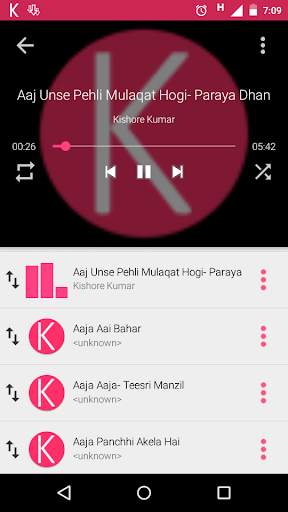 Khushi - Music Player screenshot 1