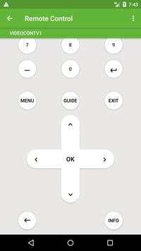 Videocon TV Remote 7 تصوير الشاشة