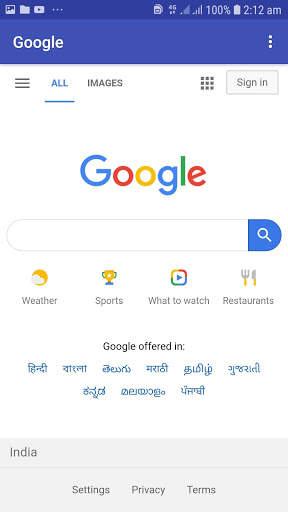 IND Web Browser screenshot 3