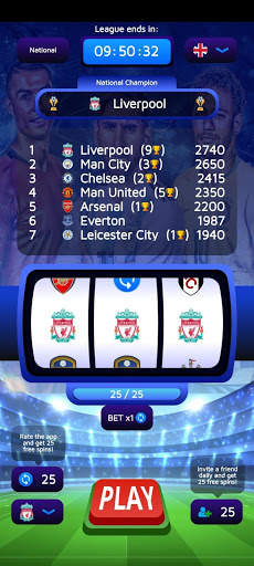 World Fan League - Football Champions! screenshot 2