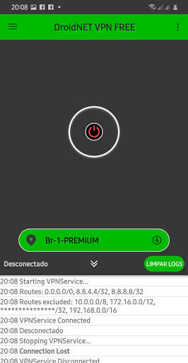DroidNET VPN FREE Lite screenshot 4