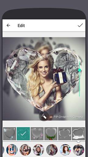 PiP Christmas Camera New Year photo frame 2020 screenshot 7