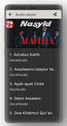 NASYID ACAPELLA screenshot 2