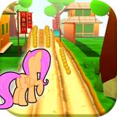 Little sweet Pony Unicorn Run Adventure logo