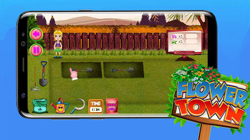 Flower Shop Game - Garden Decoration FREE screenshot 2