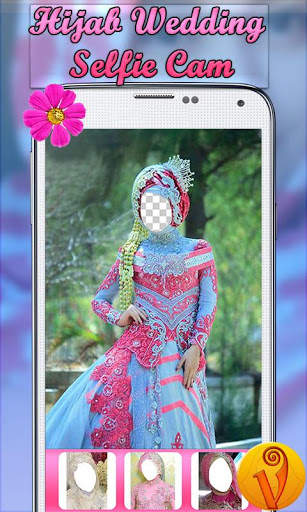 Hijab Wedding Selfie Cam screenshot 3