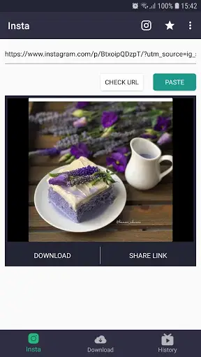 Pengunduh video untuk Instagram screenshot 2