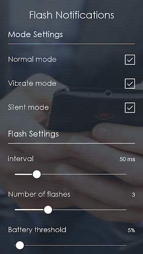 Flash Alert on Call & SMS screenshot 7