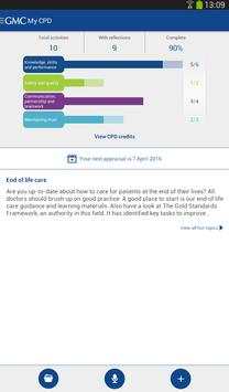 GMC My CPD screenshot 12