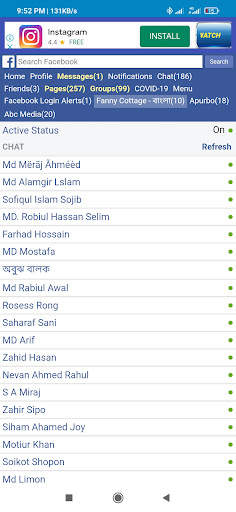 Face LITE -Faster For Facebook screenshot 4