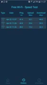 WiFi - 5g, 4g speed test screenshot 7