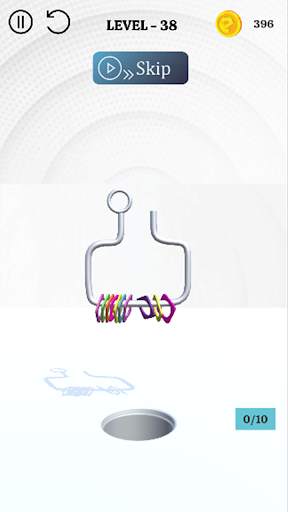 Rings Off The Hook - Slide Hoops Candy screenshot 1