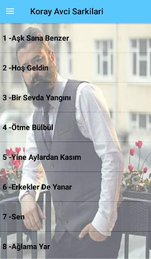 Koray Avcı Şarkıları İnternetsiz (40 Şarkı) screenshot 1