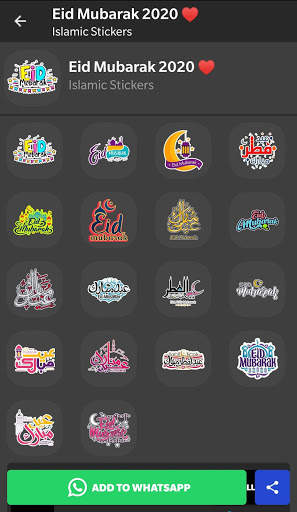 Islamic Stickers For WhatsApp 🕌 🕋 screenshot 3