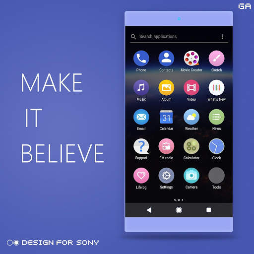 O Theme - XPERIA ON™ screenshot 5