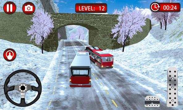 Heavy Bus Uphill Racing 3D - Bus Driving Game screenshot 1