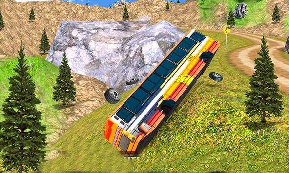 Mountain Hill Climb Bus Driving screenshot 1