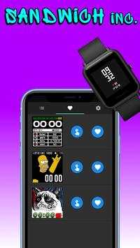 Amazfit Bip WatchFace 2 تصوير الشاشة