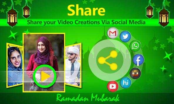 Eid Mubarak Video Maker - photo video maker screenshot 6