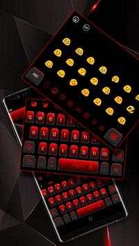 Black Red Keyboard screenshot 1