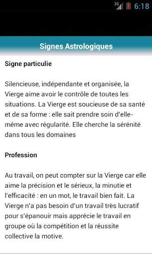 Signe Astrologique screenshot 7