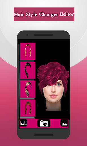 Hair Style Changer Editor screenshot 1