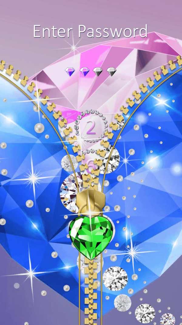 Diamond Zipper Lock Screen App screenshot 5