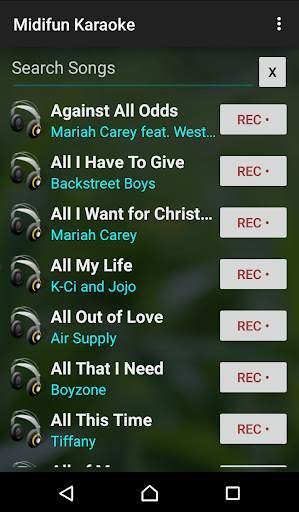 Midifun Karaoke screenshot 1