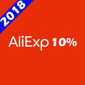 10% off Aliexpress logo