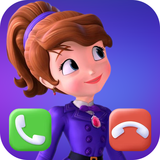 Princess fake video call icon