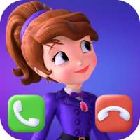 Princess fake video call icon