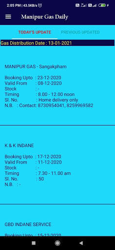 Manipur Gas Daily screenshot 1
