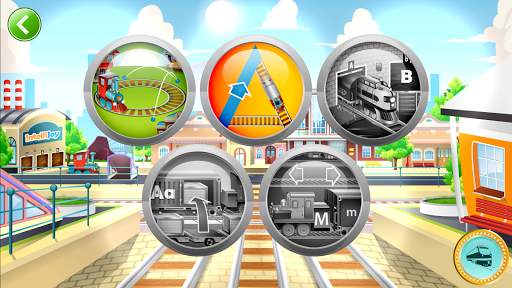 Kids ABC Trains Lite screenshot 1