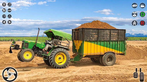 Tractor Farming: Offroad Games screenshot 6